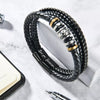 Luxus Leder Armband - An meinen geliebten Sohn