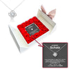 Sterling Silber Halskette - Luxus Rosenbox - An meinen Schatz