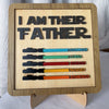 Personalisiertes Lichtschwert Schild - I Am Your Father