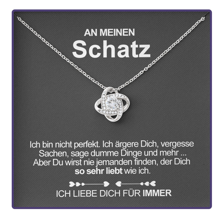 Sterling Silber Halskette - Slideshow personalisierbar - An meinen Schatz