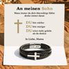 Kreuz Armband - An meinen einzigartigen Sohn