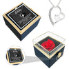 Sterling Silber Halskette- echte Rose - An meinen Schatz