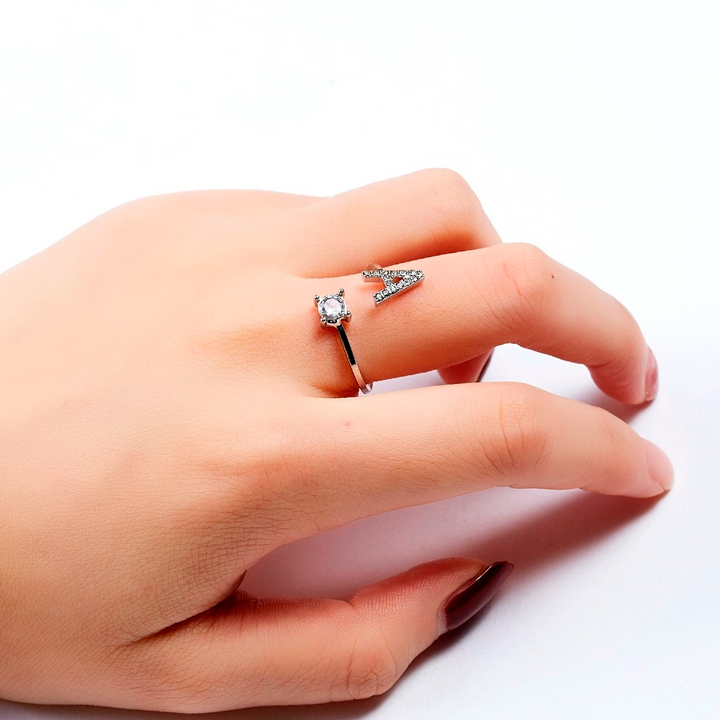 Personalisierter Initialring - An meinen Lieblingsmenschen
