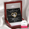 Sterling Silber Halskette - Lieblingsmensch + Armband GRATIS