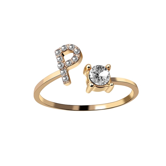 Personalisierter Initialring - An meinen Lieblingsmenschen