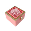 Gravierte Halskette - mit echter Rose - An meinen Schatz