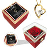 Sterling Silber Halskette- echte Rose - An meinen Schatz