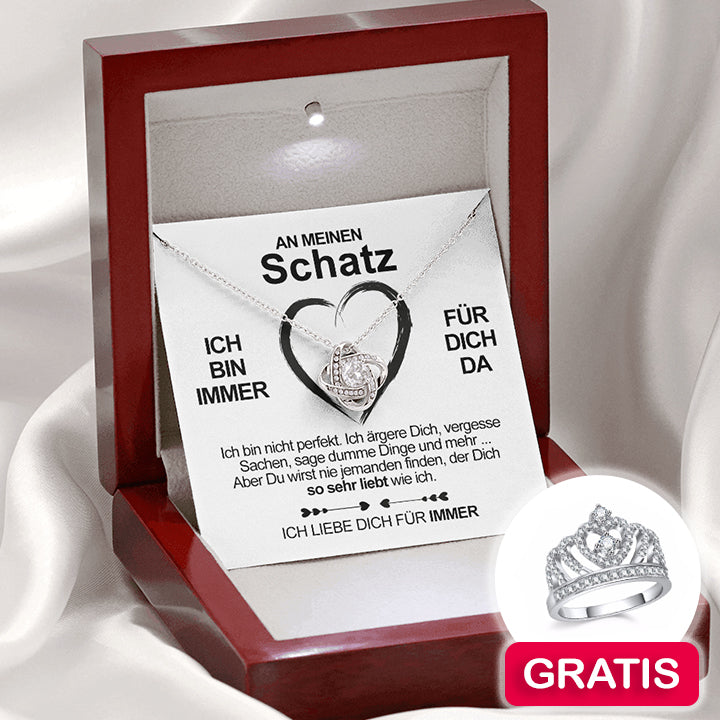 Halskette für meinen Schatz + Ring GRATIS