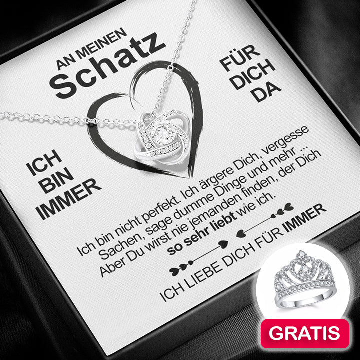 Halskette für meinen Schatz + Ring GRATIS