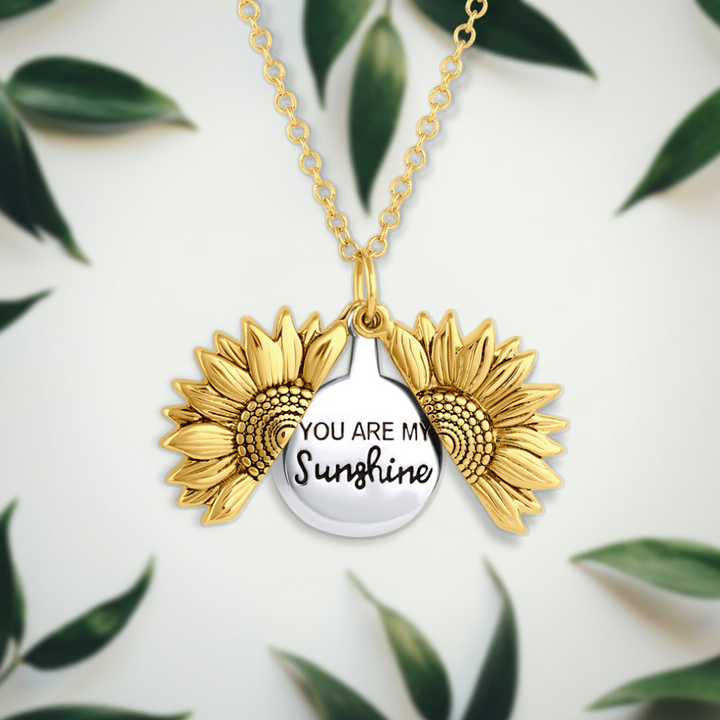Sonnenblumen Kette - Du bist mein Sonnenschein
