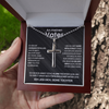 Luxus Kreuz Halskette - An meinen Papa