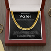 Edle Cuban Chain - An meinen Vater