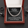 Edle Cuban Chain - An meinen Vater