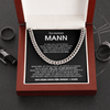 Edle Cuban Chain - An meinen geliebten Mann