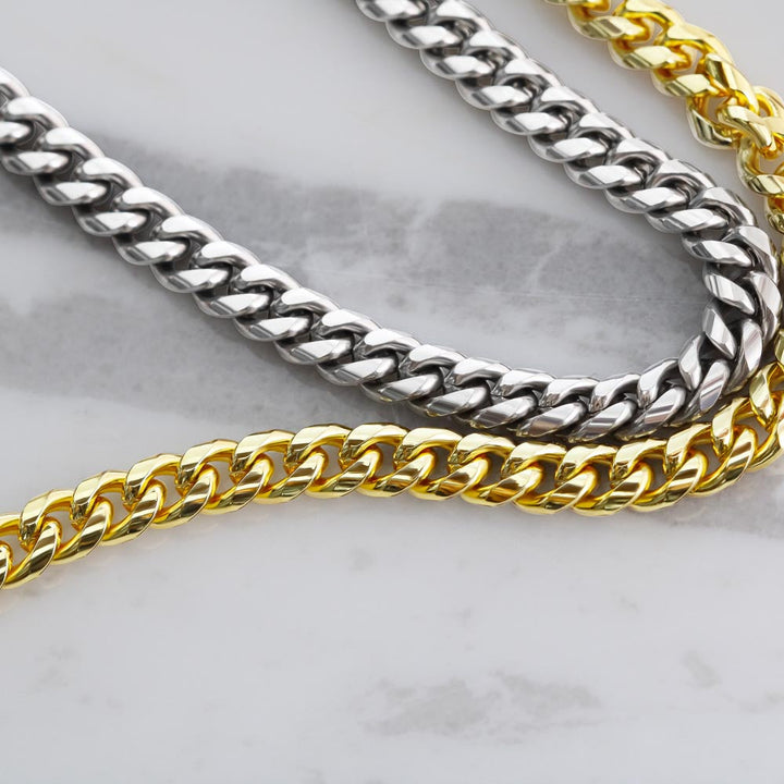 Fußball Cuban Chain - An meinen Sohn