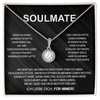 Kristall Halskette - An meinen Soulmate