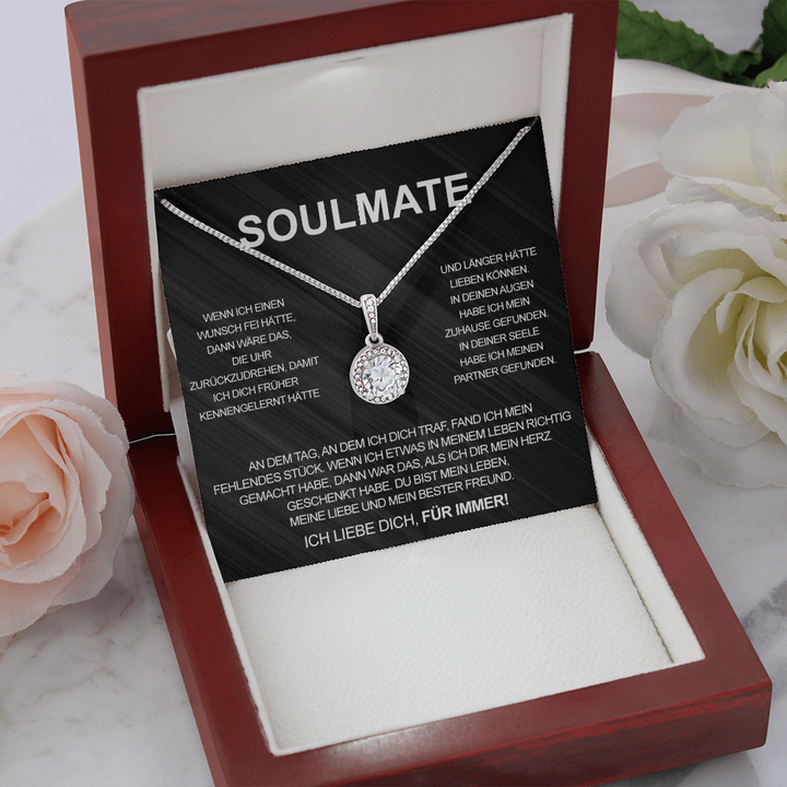 Kristall Halskette - An meinen Soulmate