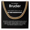 Edle Cuban Chain - An meinen geliebten Bruder