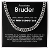 Edle Cuban Chain - An meinen geliebten Bruder