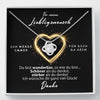 Sterling Silber Halskette - Lieblingsmensch + Armband GRATIS