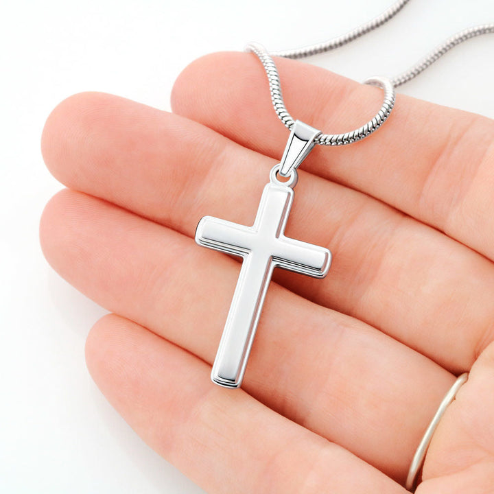 Luxus Kreuz Halskette - An meinen Vater