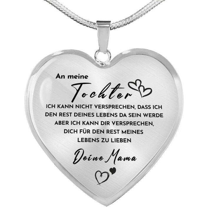 Herz Halskette - Für meine Tochter von Mama