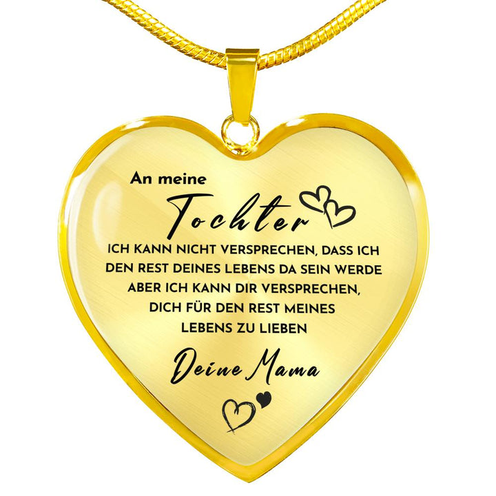 Herz Halskette - Für meine Tochter von Mama