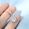 Sterling Silber Halskette - Mit echter Rose - Schwiegermutter