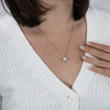 Sterling Silber Halskette - Luxus Rosenbox - An meinen Schatz