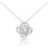 Sterling Silber Halskette - Luxus Rosenbox - An meinen Schatz