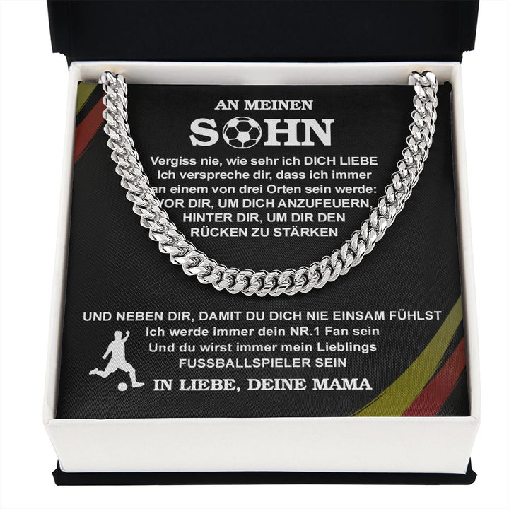 Fußball Cuban Chain - An meinen Sohn