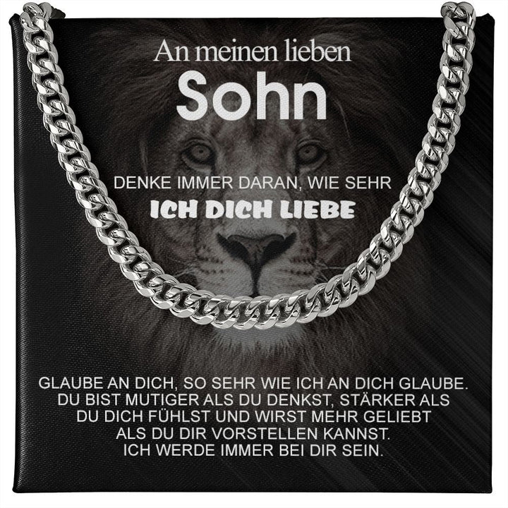 Cuban Chain - An meinen Sohn - Glaube an dich