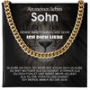 Cuban Chain - An meinen Sohn - Glaube an dich