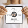 Silber Halskette - Tochter von Mama + Armband GRATIS