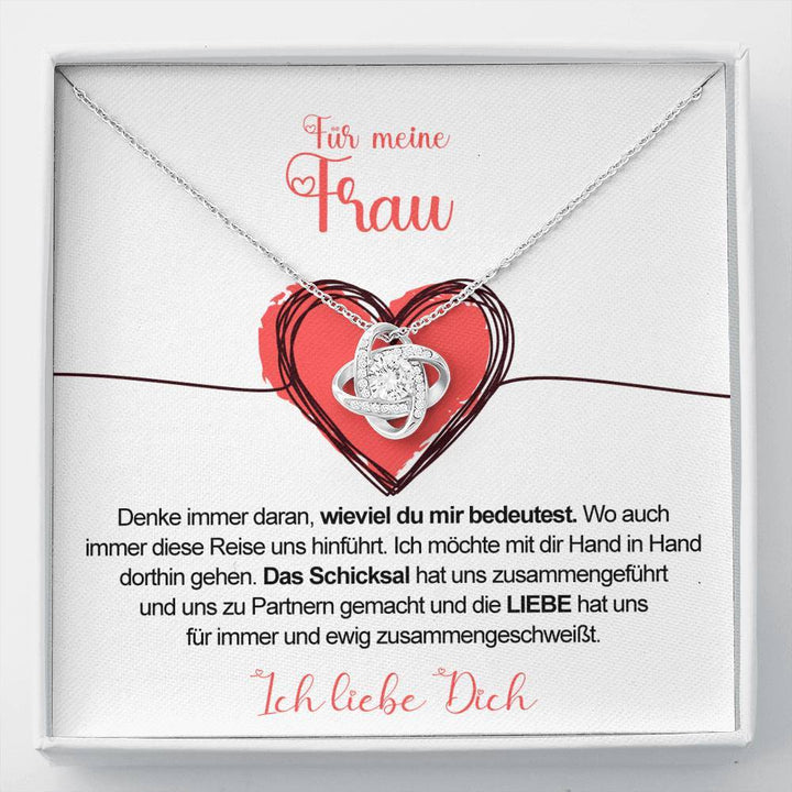 Sterling Silber Halskette - An meine zukünftige Frau