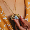 Sonnenblumen Kette - Du bist mein Sonnenschein