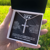 Luxus Kreuz Halskette - An meinen Opa