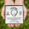 Halskette für meinen Schatz + 10 Stk. Rosen GRATIS