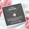 Sterling Silber Halskette Schatz + 10 Stk. Rosen GRATIS