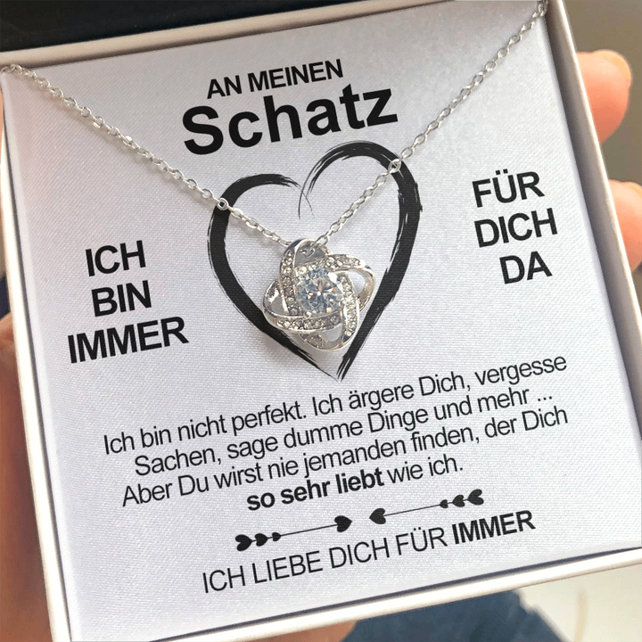 Sterling Silber Halskette Schatz + Ohrringe GRATIS